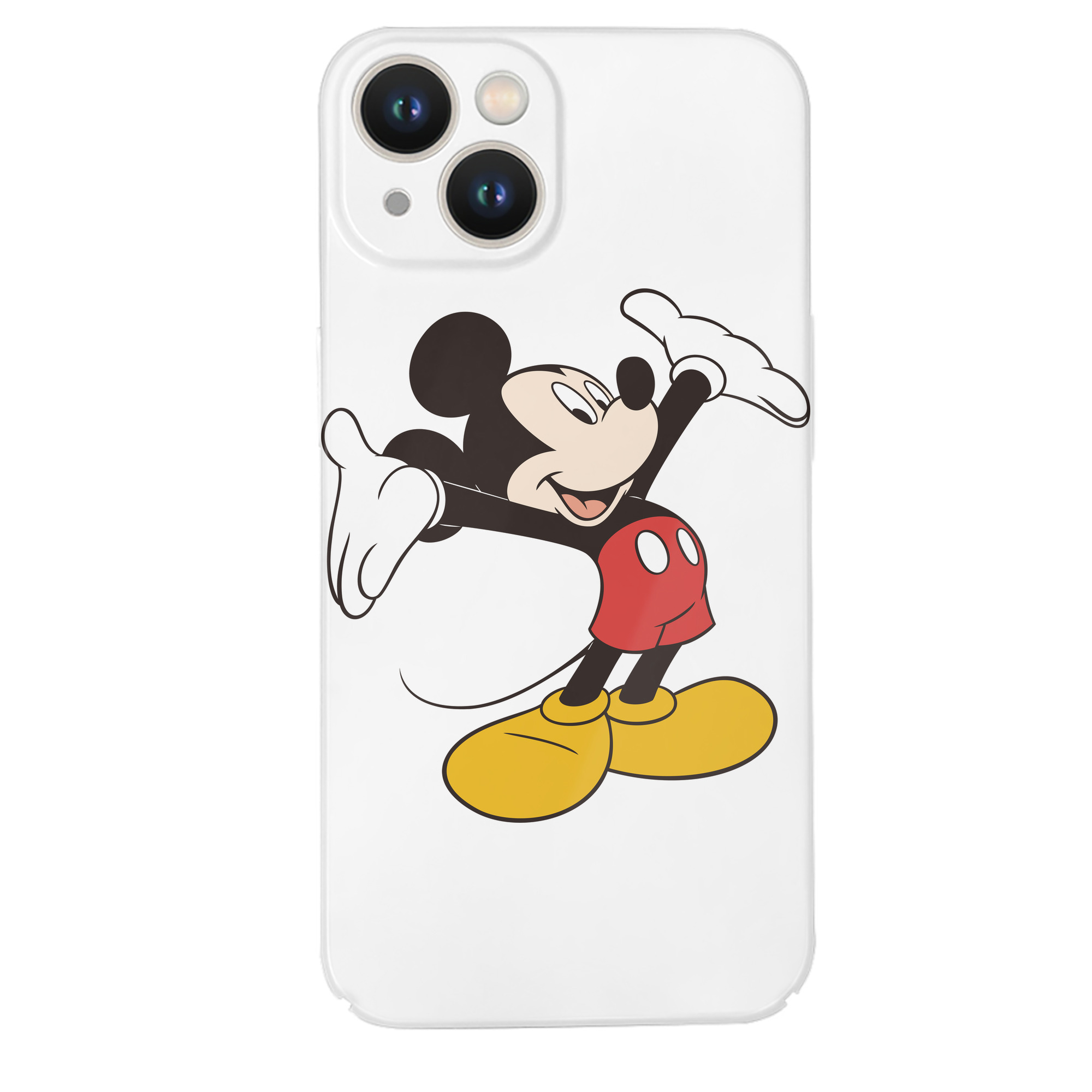 （画像用） ミッキーマウス Mickey Mouse 【iPhone 14シリーズ対応】ハードケース